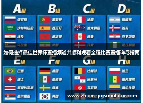 如何选择最佳世界杯直播频道并顺利观看全程比赛直播详尽指南